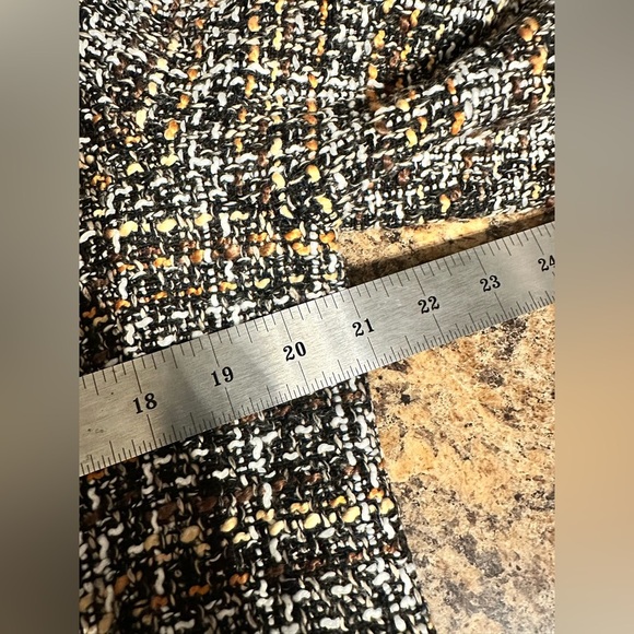 Hyfve Tweed Style Jacket Women’s Size Large Lined 4 Front Buttons Pockets - Picture 11 of 16